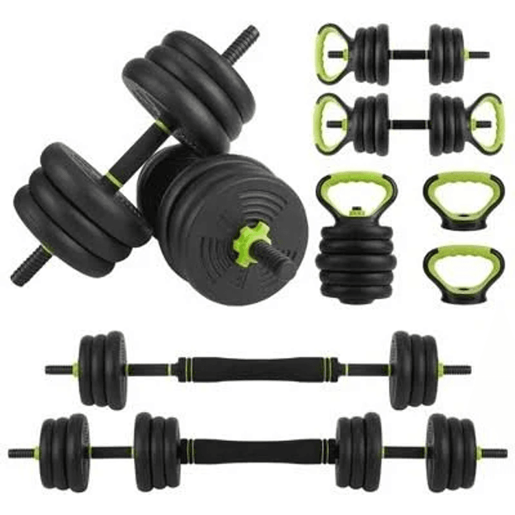 Adjustable Dumbbell Weights Set 44 LBS Adjustable Dumbbell Weights Free Weight Set for Home Gym