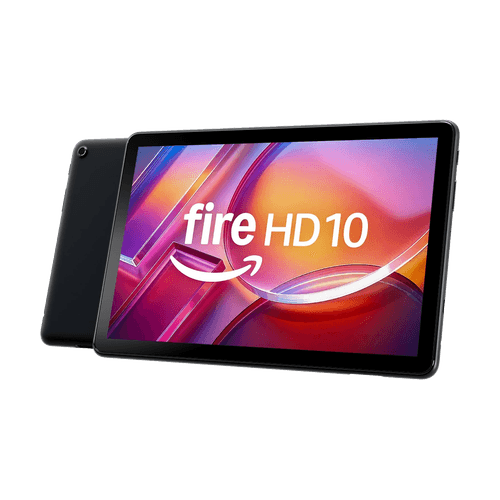 Amazon Fire HD 10 tablet, built for relaxation, 10.1" vibrant Full HD screen, octa-core processor, 4 GB RAM, 32 GB, Black