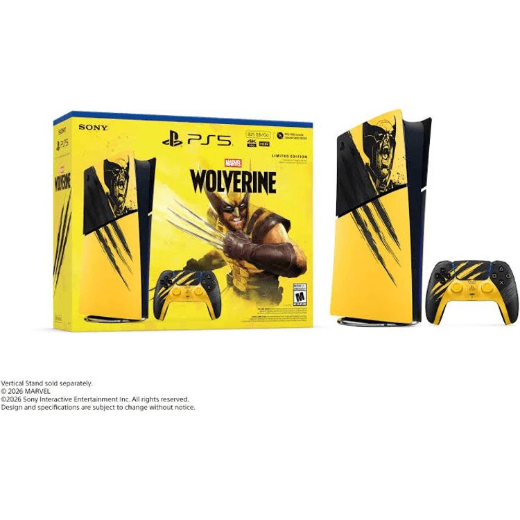 PlayStation 5 Digital Edition – Marvel’s Wolverine Battle Limited Edition Bundle
