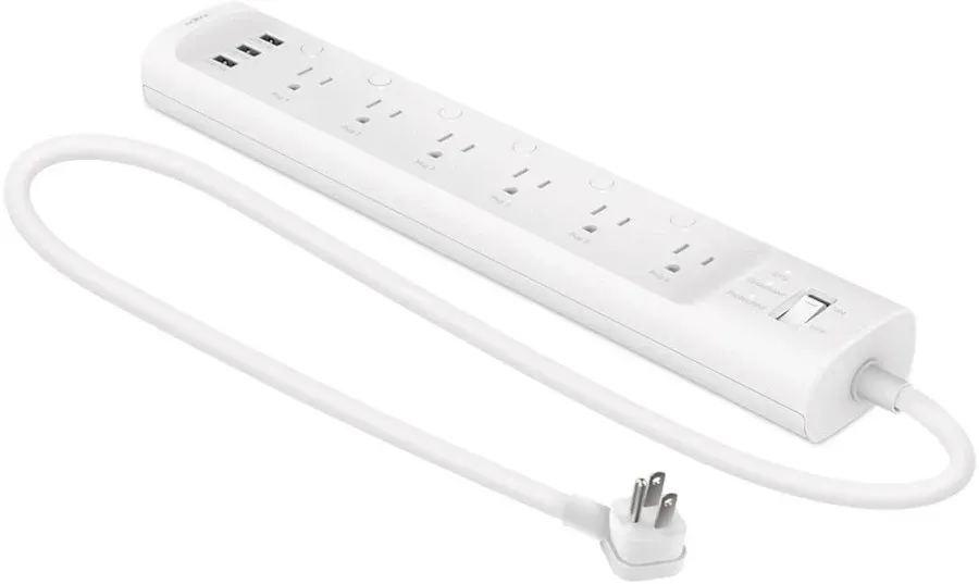 Tapo Smart Wi-Fi Power Strip, Matter, P316M, Energy Monitoring