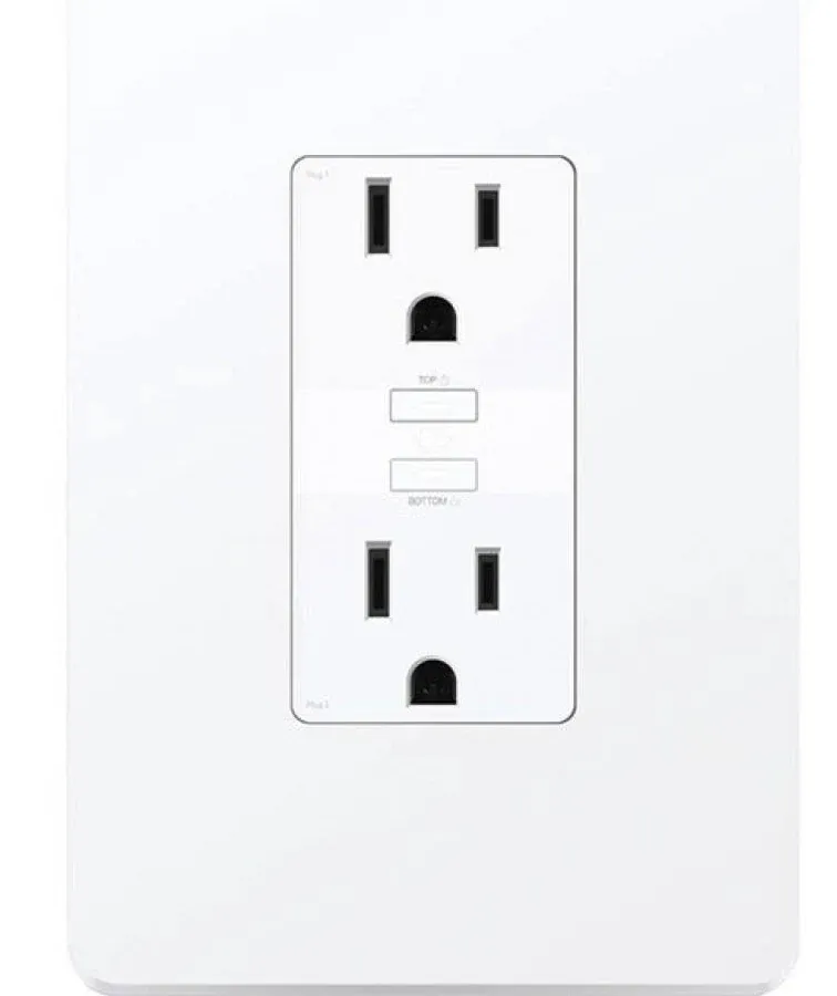 TP-Link Kasa Smart Plug KP200, In-Wall Smart Home Wi-Fi Outlet