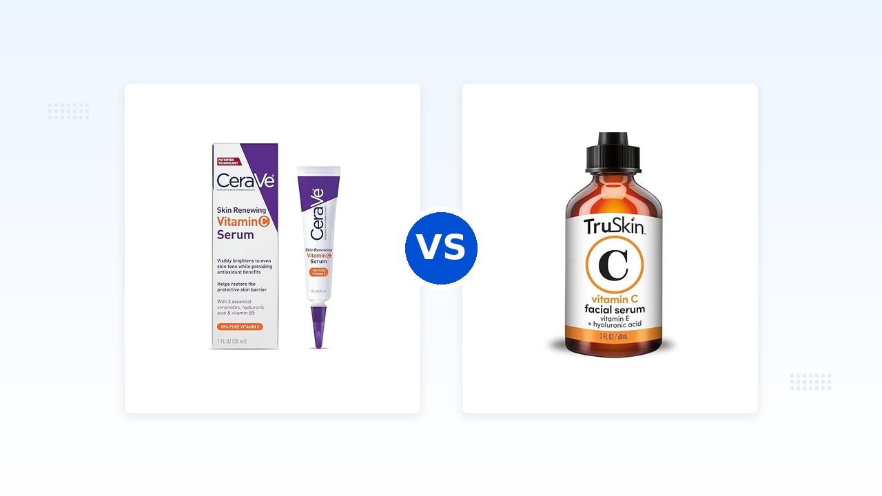 Battle of the Serums: CeraVe vs TruSkin
