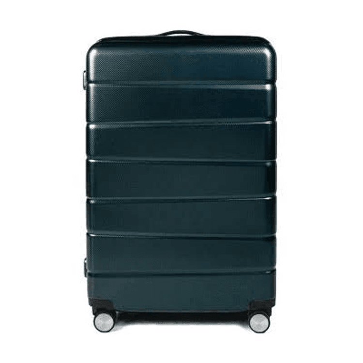 Skyline Hardside Large Checked Spinner Suitcase