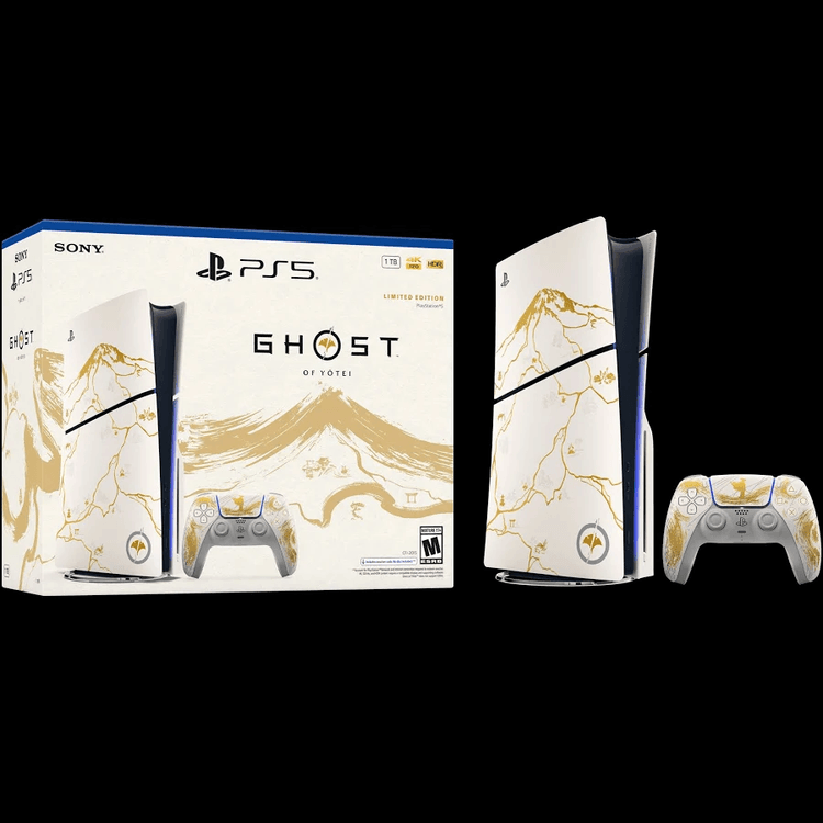 Sony PlayStation 5 Console Ghost of Yotei Gold Limited Edition Bundle