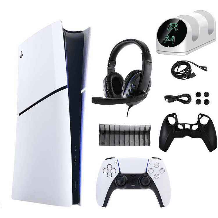 Sony PlayStation 5 Slim Digital Console & Accessories Kit
